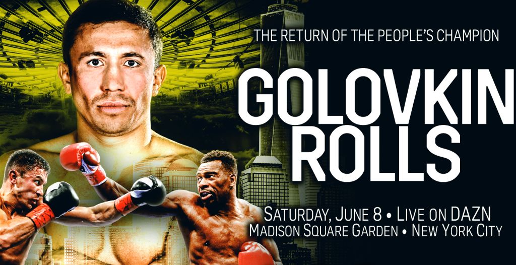 Gennady Golovkin vs. Steve Rolls już jutro! Pełna rozpiska oraz informacje. 