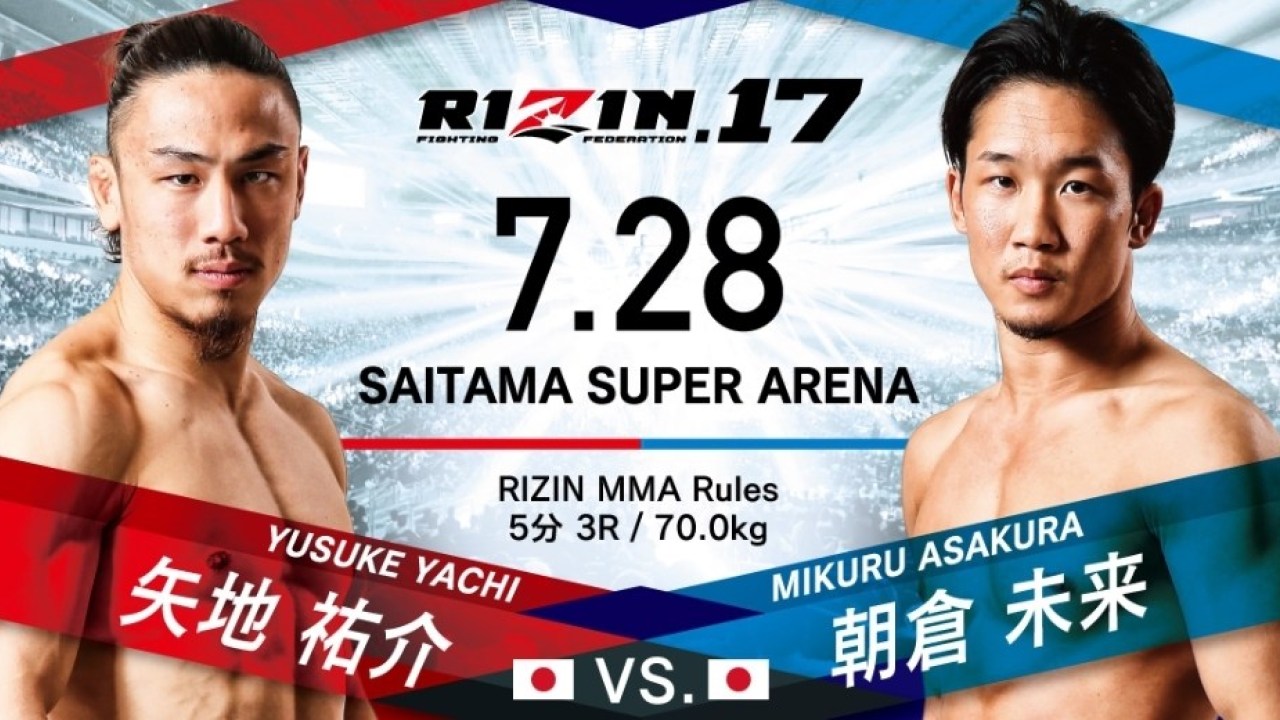 Kolejne starcia dodane do rozpiski RIZIN 17