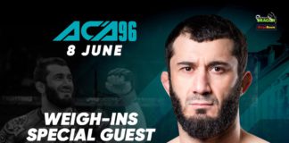 Mamed Khalidov gościem specjalnym ceremonii ważenia przed ACA 96