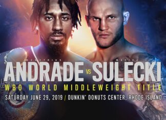 Maciej Sulęcki vs. Demetrius Andrade- rozpiska, informacje, transmisja