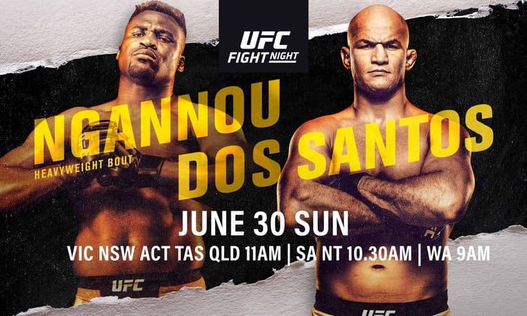 UFC on ESPN: Ngannou vs dos Santos