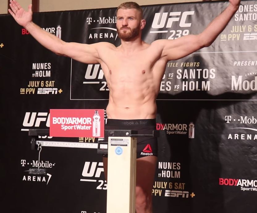 Jan Błachowicz waga UFC 239