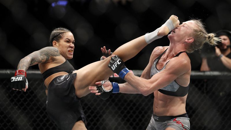 Amanda Nunes podczas konferencji prasowej: "Nie pokazałam jeszcze wszystkiego" 