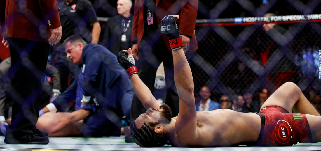 Jorge Masvidal: "Żałuję, że nie sprzedałem mu jeszcze jednego młotka na koniec" 