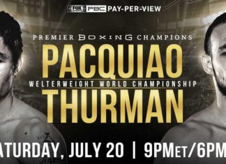 Manny Pacquiao vs. Keith Thurman: informacje, transmisja i rozpiska Manny Pacquiao vs. Keith Thurman: informacje, transmisja i rozpiska