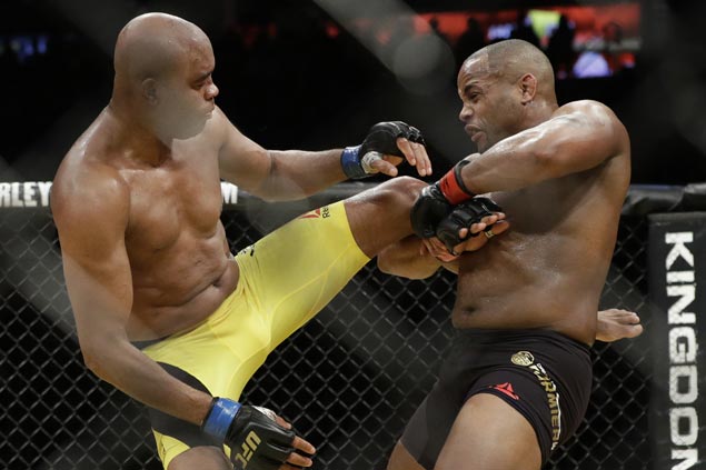 Anderson Silva i Daniel Cormier miocic