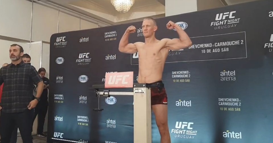 oskar piechota ważenie ufc