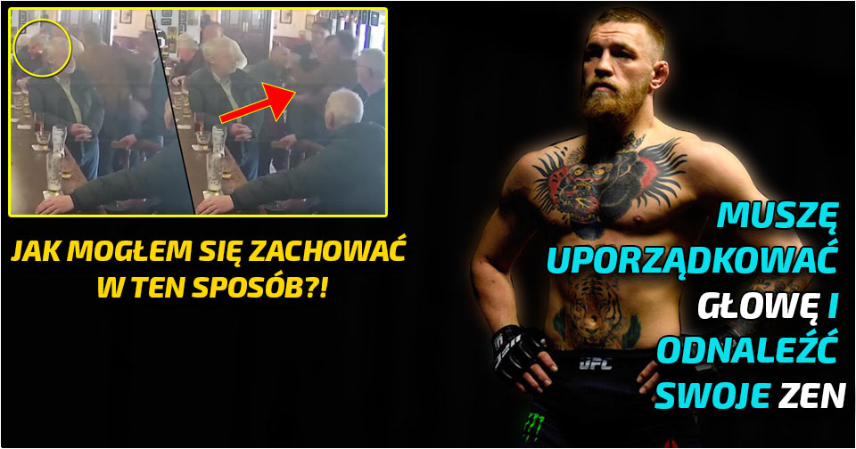 Conor McGregor przeprasza