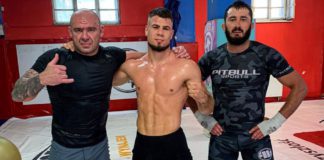 Rywal Narkuna na treningach u Khalidova przed KSW 50 Przemysław Mysiala, Paweł Kiełek i Mamed Khalidov Narkun ksw 50