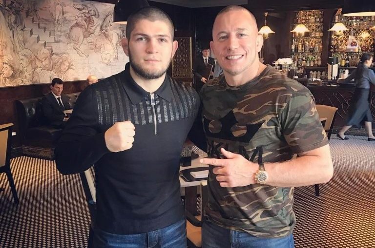 Khabib Nurmagomedov i Georges St. Pierre