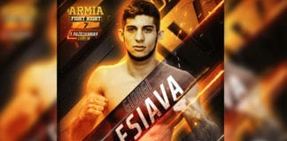 Perspektywiczny Gruzin Giorgi Esiava zawalczy na Armia Fight Night 7