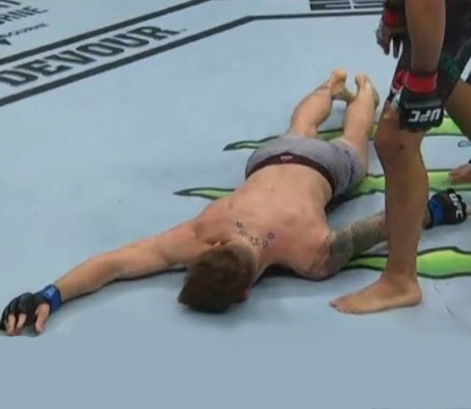 WIDEO: Co za nokaut! Azaitar brutalnie kończy rywala na gali UFC 242 ...