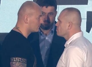 Spotkanie twarzą w twarz przed walką Szpilka vs Różański. „Szpila” chciał wystraszyć rywala (WIDEO)