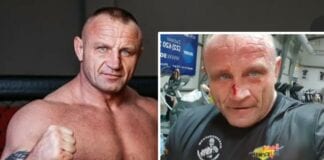 „Wyświeżanie i wojna!” – „Pudzian” z zakrwawionym nosem kończy sparingi przed KSW 59 mariusz pudzianowski