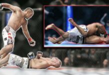 Odkrywamy tajemnicę: Czemu Henderson brutalnie dobił Bispinga? „Był pijany na urodzinach Rampage’a”