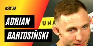 Patrzyłem z zazdrością, jak inni robią wagę – Adrian Bartosiński przed KSW 59