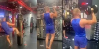 (WIDEO) Trening obwodowy McGregora przed walką z Poirierem conor mcgregor