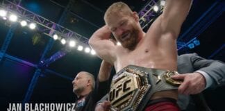 UFC przypomina zdobycie pasa przez Jana Błachowicza (WIDEO) jan błachowicz