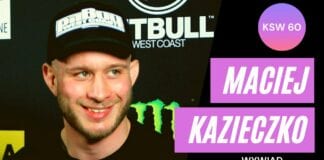 Pas jest dla mnie ogromną motywacją, nie widzę innej opcji jak wygrana – Maciej Kazieczko przed KSW 60
