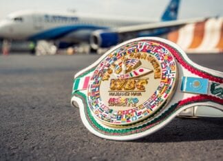 Specjalny pas organizacji WBC szykowany na walkę Saul Alvarez vs Billy Joe Saunders