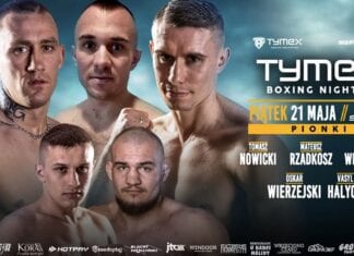 TYMEX Boxing Night 17: Bokserskie emocje powracają do Pionek 21 maja