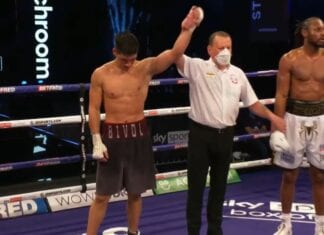 (WIDEO) Dmitry Bivol obronił pas organizacji WBA w wadze junior ciężkiej