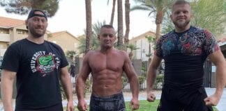 Marcin Tybura i jego sztab dotarli już do Las Vegas andrzej kościelski marcin tybura