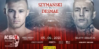 KSW 61: Roman Szymański kontra Donovan Desmae kolejnym starciem gali