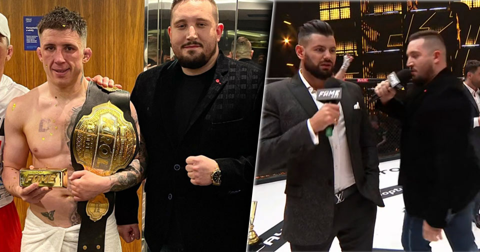 Sceny po sportowej walce na Fame MMA. Przeraźliwe gwizdy