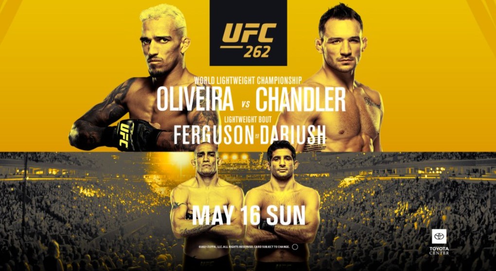 ufc 262 chandler vs oliveira wyniki