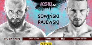 Artur Sowiński zmierzy się z Sebastianem Rajewskim na KSW 62 sowiński rajewski