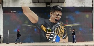 Zdjęcie dnia: Brandon Moreno uhonorowany w rodzinnym mieście, mistrz UFC z własnym muralem