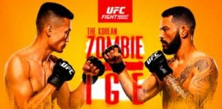 UFC Vegas 29: Korean Zombie vs Ige – karta walk, godziny transmisji