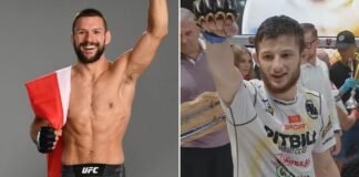 Zmiany w Rankingu PL: Mateusz Gamrot liderem wagi lekkiej, Mansur Azhiev z awansem