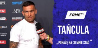 Cieszę się, że żyję i wreszcie walczę z kimś normalnym – Arkadiusz Tańcula przed FAME MMA 11