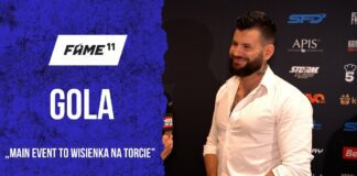 Main event to wisienka na torcie – Wojciech Gola o FAME MMA 11