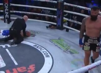 WIDEO: Kapitalny nokaut sierpowym na gali BKFC 20!
