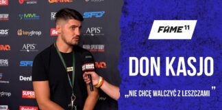 Nie chcę walczyć z leszczami – Don Kasjo przed FAME MMA 11