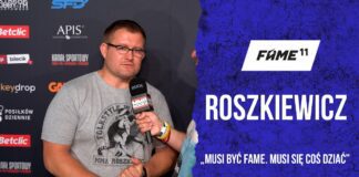Trener Ferrariego, Robert Roszkiewicz przed FAME MMA 11: Amadeusz odrobił pracę domową