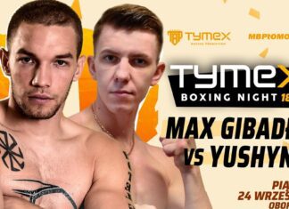 TYMEX Boxing Night 18: Maksymilian Gibadło przed powrotem na ring