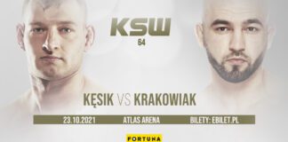 Marcin Krakowiak zmierzy się na własnym terenie z Cezarym Kęsikiem na KSW 64