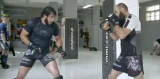 Khalidov vs Saidov. Fragment sparingu obecnego i byłego mistrza KSW (WIDEO) saidov i khalidov