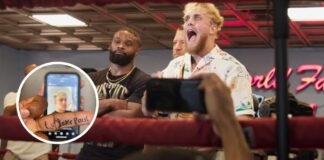 Tyron Woodley pokazał tatuaż jaki zrobił sobie po przegranym zakładzie z Jakiem Paulem