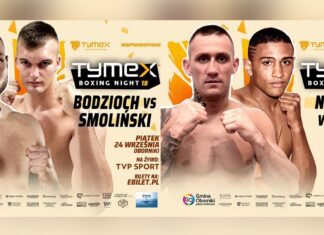 TYMEX Boxing Night 18: Bodzioch vs Smoliński i Nowicki vs Julio na karcie walk