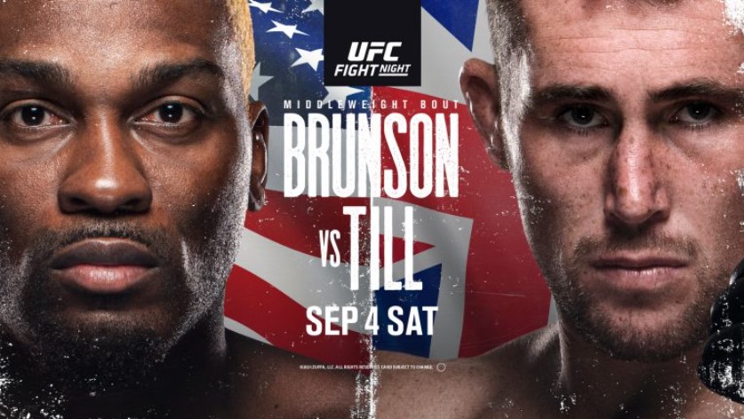 ufc vegas 36 brunson till wyniki