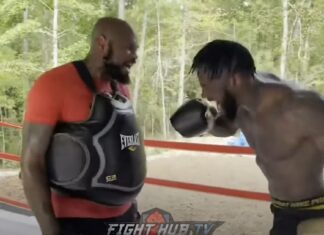 (WIDEO) Deontay Wilder na tarczach przed trylogią z Tysonem Furym