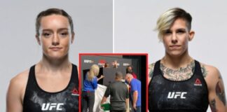 Ladd vs Chiasson wycofana w ostatniej chwili z gali UFC Vegas 38 z powodu problemów Ladd ze zrobieniem wagi