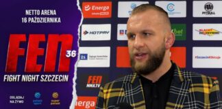 Chciałbym jak najszybciej odrobić to co wydarzyło się w KSW – Michał Andryszak o walce wieczoru na gali FEN 37