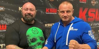 Zdjęcie dnia: „Pudzian” z rezerwowym rywalem na galę KSW 64 lungu pudzian