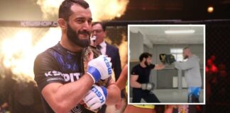 Mamed Khalidov prezentuje niesamowitą szybkość na tarczach (WIDEO) mamed khalidov